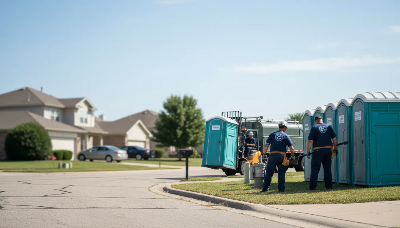 Porta Potty Rental in Lelia Lake, TX near me